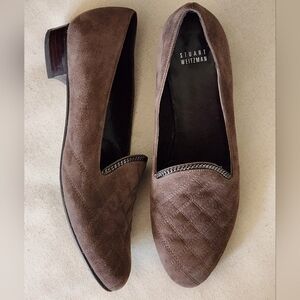 Stuart Weitzman brown suede shoes